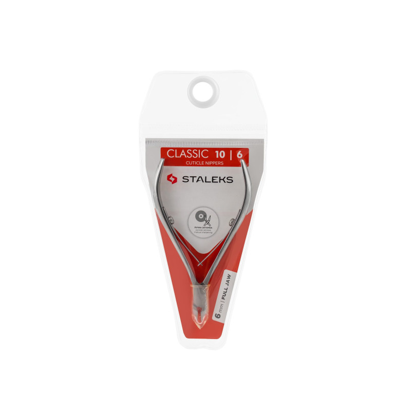 Professional cuticle nippers Staleks CLASSIC 10 - 6 мм NC-10-6