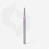 Diamond nail drill bit, “frustum”, red, head diameter 1.8 mm/ working part 8 mm