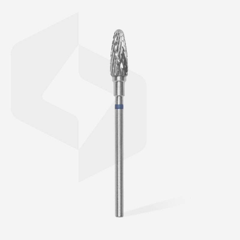 Carbide nail drill bit, “corn”, blue, head diameter 5 mm/ working part 13 mm