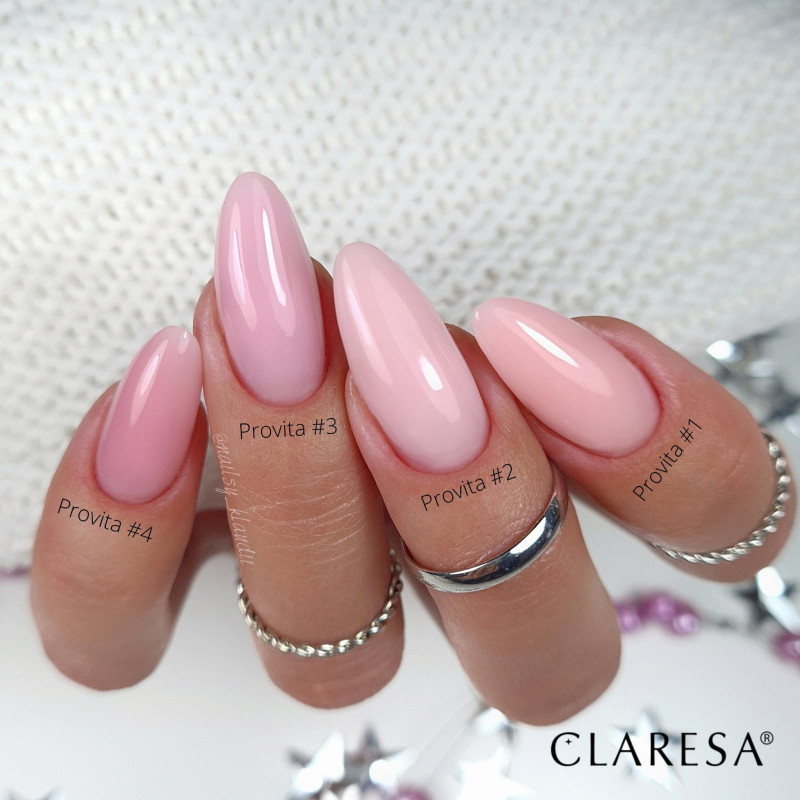 Базовое покрытие для гель-лака - Claresa Extend Care 5 in 1 Provita № 4 - 5g