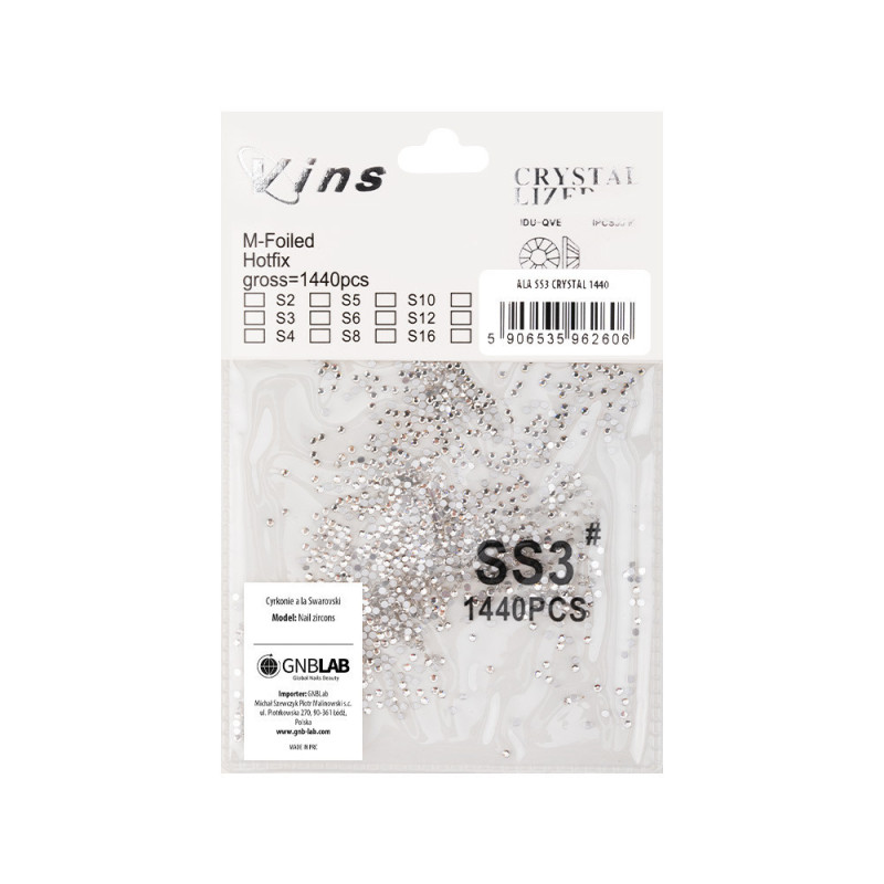 Crystals, ss3, 1440 pcs