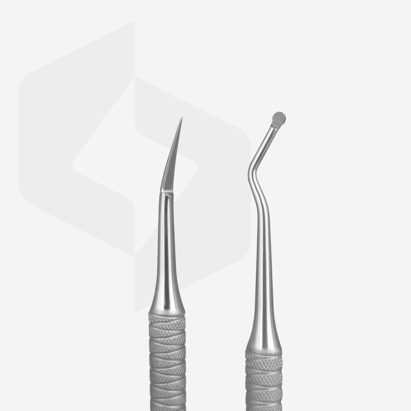 Лопатка педикюрная Staleks Pro Expert 20 Type 1 (кюретка «полусфера» + пика)
