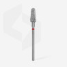 Carbide nail drill bit, “truncated cone”, red, head diameter 6 mm/ working part 14 mm