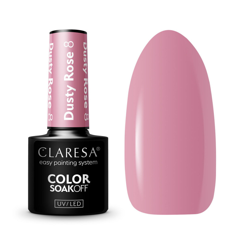 Claresa Dusty Rose № 8, 5 ml