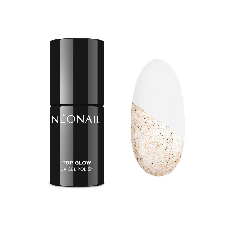 Матовый топ Glow Gold Sand NeoNail - 7,2 ml (Без липкого слоя)