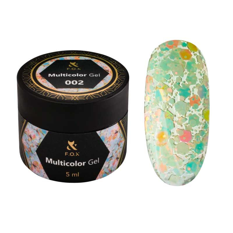 Гель-краска - Multicolor Gel F.O.X 002 - 5 ml