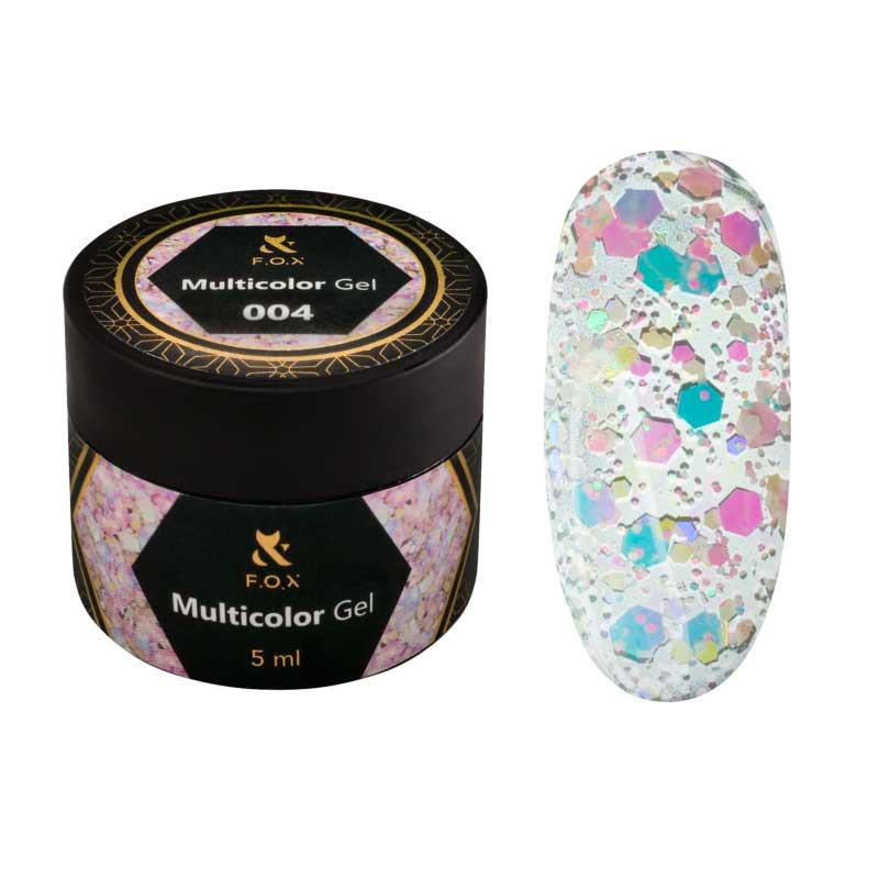 Гель-краска - Multicolor Gel F.O.X 004 - 5 ml