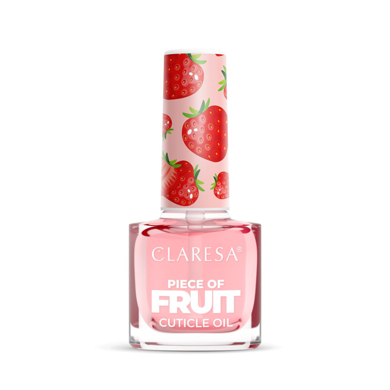 Cuticle oil "Strawberry" Claresa, 5 ml