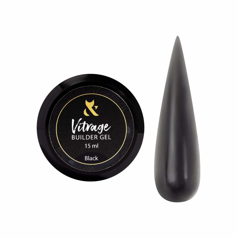 Vitrage Gel Black F.O.X - 15 ml