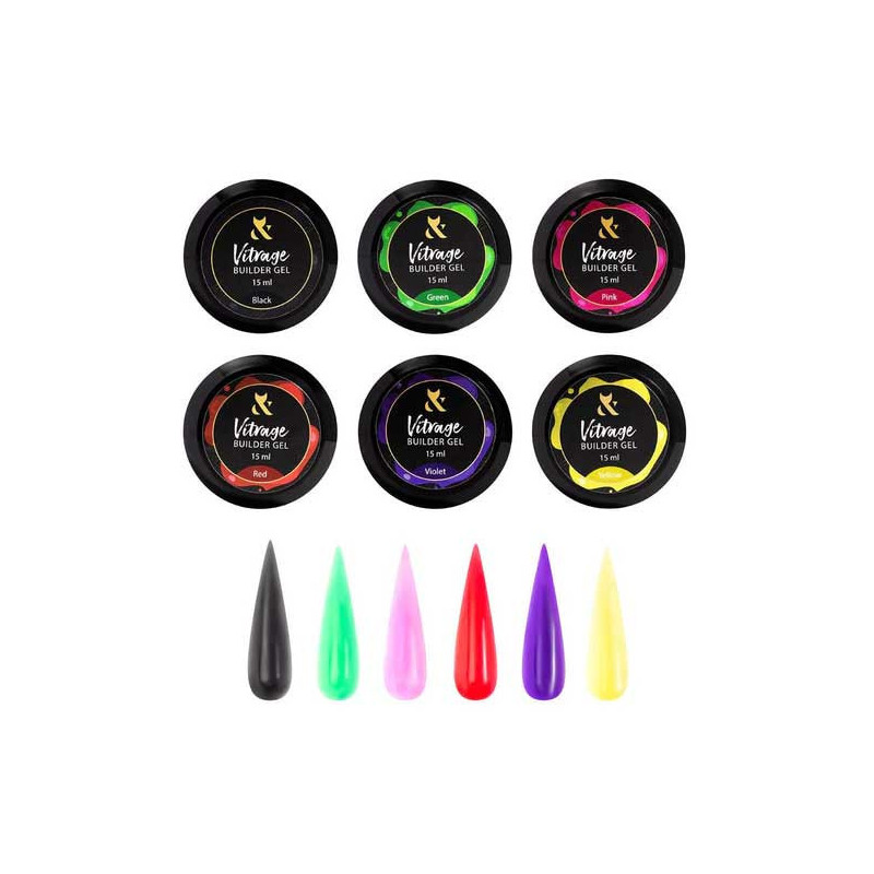 Vitrage Gel Green F.O.X - 15 ml