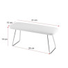 Hand rest - white