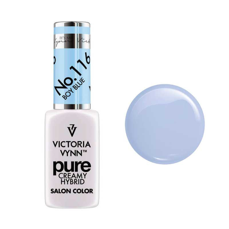 VICTORIA VYNN PURE CREAMY HYBRID 116 Boy Blue - 8 ml