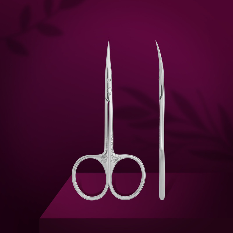 Ножницы для кутикулы Staleks PRO EXCLUSIVE 22/1m Magnolia