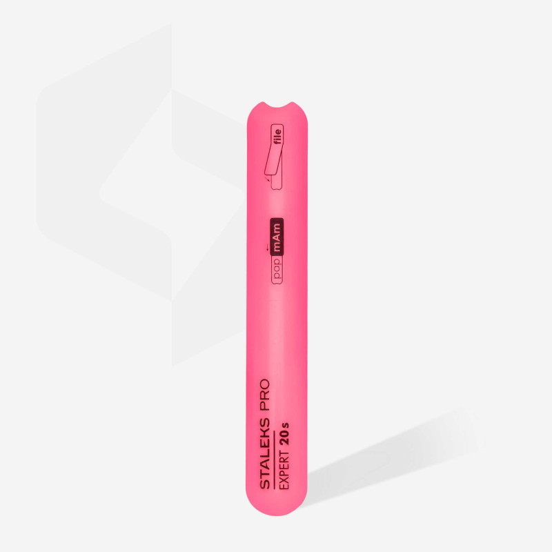 Пластиковая скошенная основа для пилки Staleks Pro Expert 20s - SPBE-20s