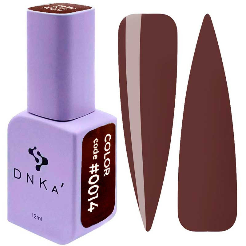 Цветной гель-лак DNKa No. 0014 - 12 ml