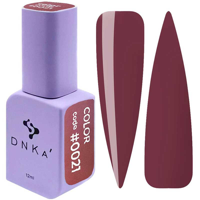 Цветной гель-лак DNKa No. 0021 - 12 ml