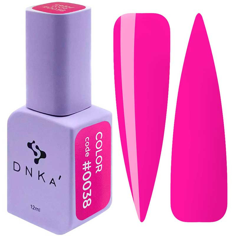Цветной гель-лак DNKa No. 0038 - 12 ml