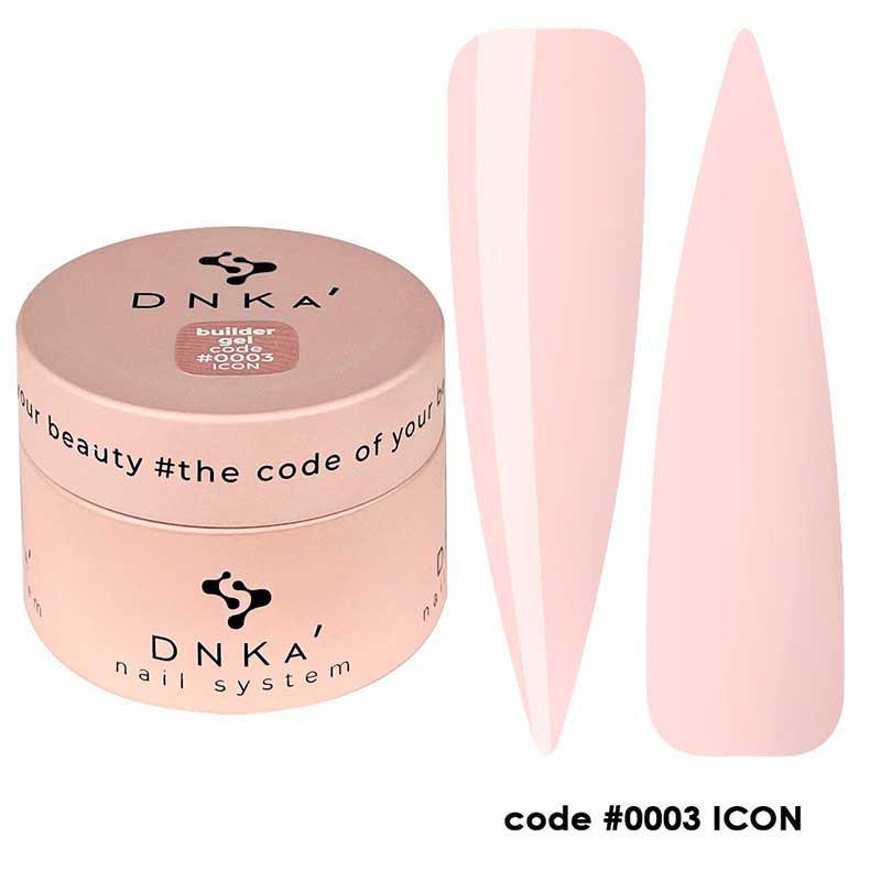 Гель для наращивания ногтей - Builder Gel DNKa No. 0003 Icon - 30 мл