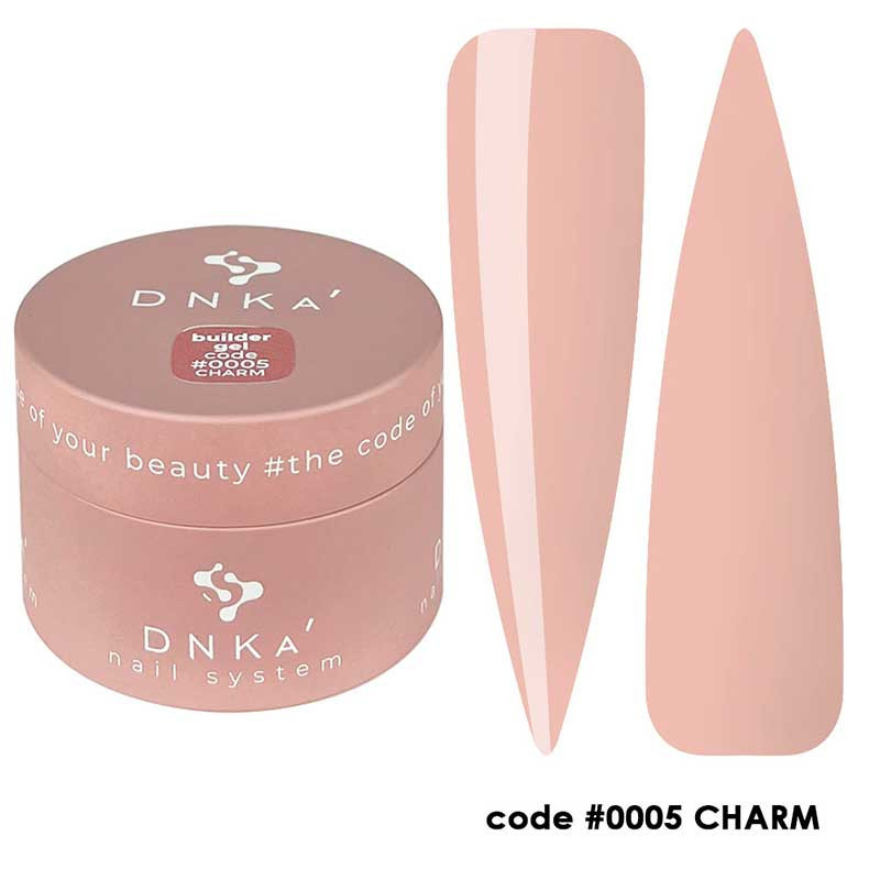 Гель для наращивания ногтей - Builder Gel DNKa No. 0005 Charm - 30 мл