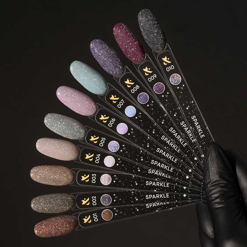 Smalto gel colorato - Sparkle F.O.X 004 - 7 ml