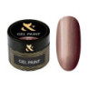 Гель-краска F.O.X Gel Paint Metal, Розовый 002, 5 ml