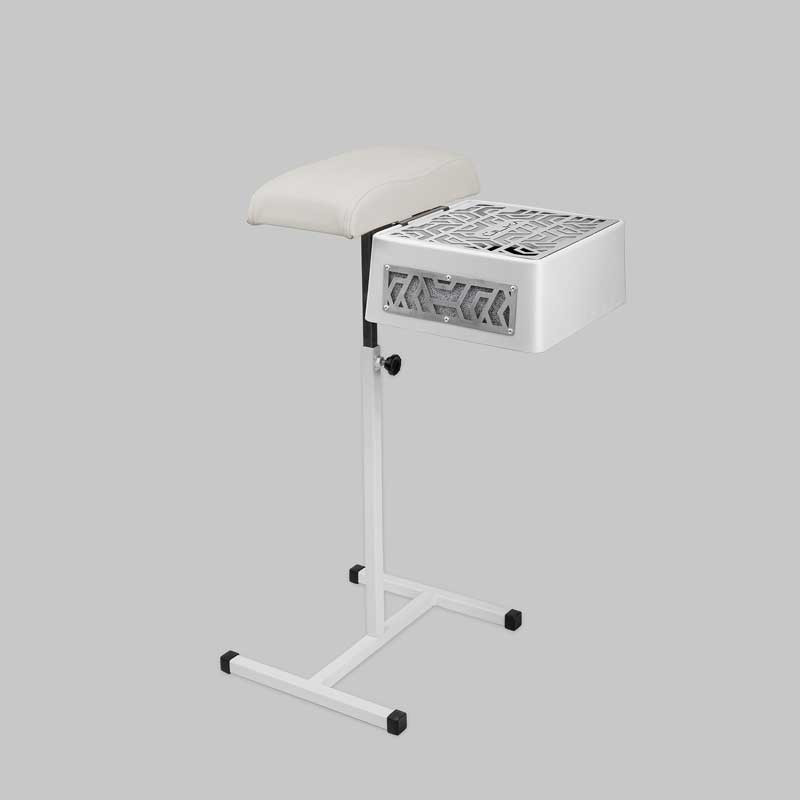 Pedicure footrest and dust collector ÜLKA PREMIUM X2F - white