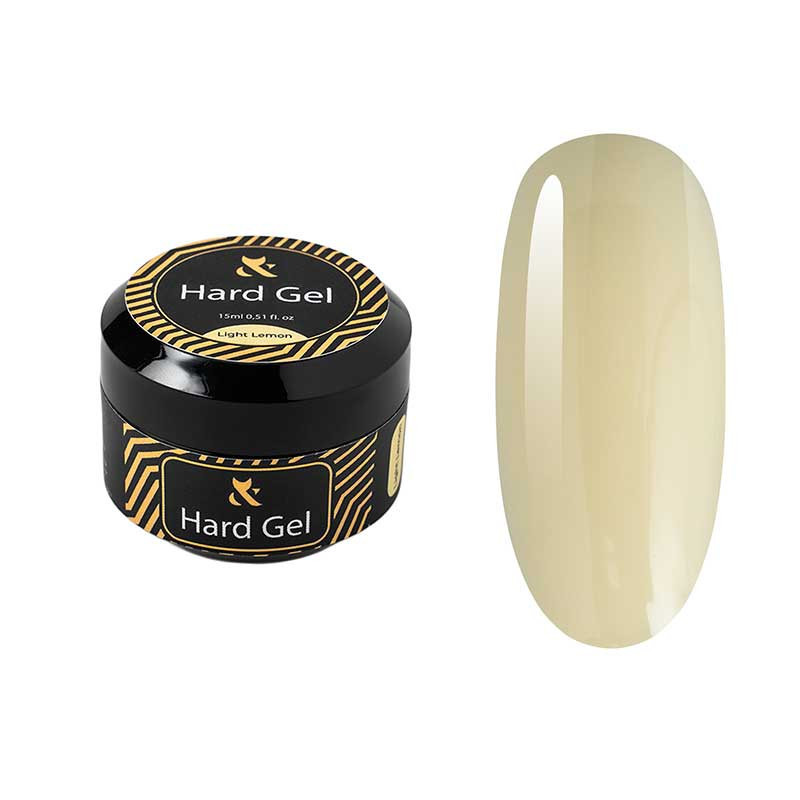 Gel costruttore e rinforzante - Hard gel F.O.X - Light Lemon - 15 ml