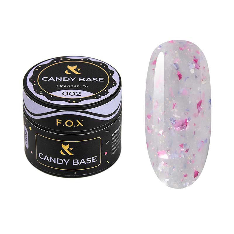 Base semipermanente - Candy Base F.O.X 002, 10 ml