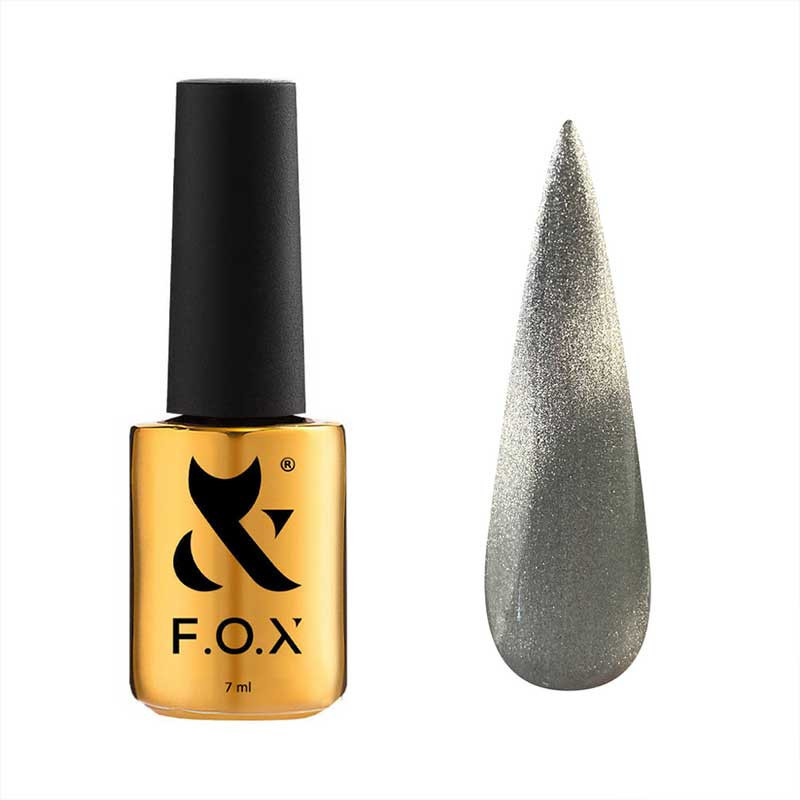 Color gel polish - Cat Eye Crystalline F.O.X 001 - 7 ml