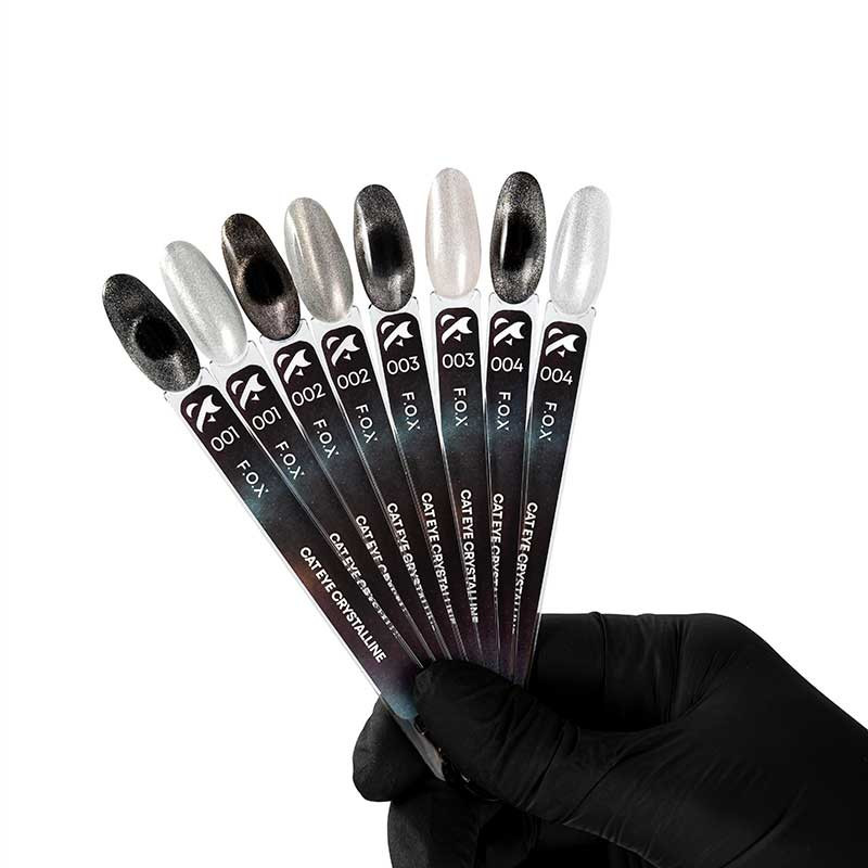 Color gel polish - Cat Eye Crystalline F.O.X 002 - 7 ml