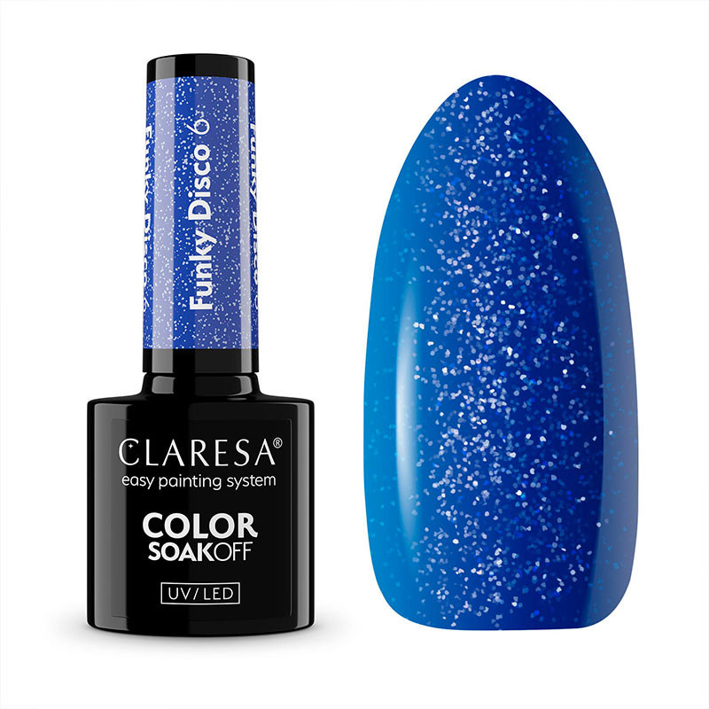 Color gel polish Claresa Funky Disco 6 - 5g