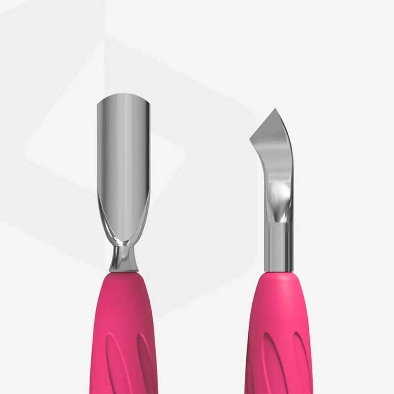 Cuticle pusher Staleks Pro Uniq - Gummy 10 - Type 4.2 (Narrow Rounded Pusher + Curved Blade)