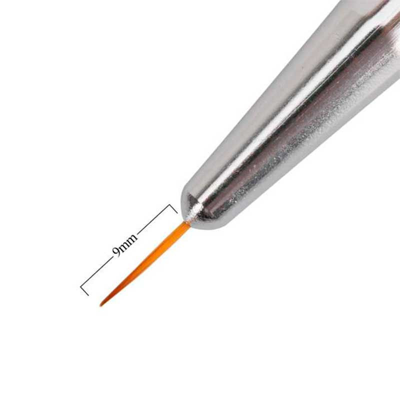 Кисть 2in1 MollyLac черная, 9 mm