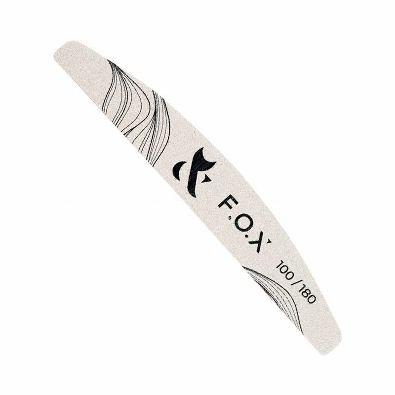 Nail file set - 100/180 F.O.X, 25 pcs
