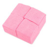 Napkins for nails pink, AlleMed 5x5 cm - 250 pcs