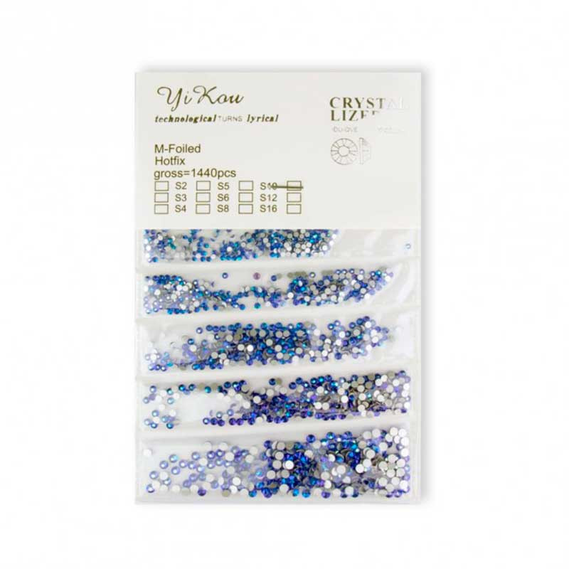 Timantit, mix, blue - 1440 kpl