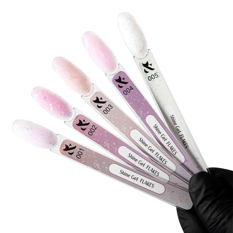 Gel costruttore - Shine Gel Flakes 004 F.O.X - 15 ml
