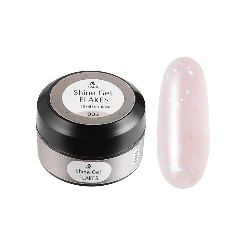 Gel costruttore - Shine Gel Flakes 003 F.O.X - 15 ml