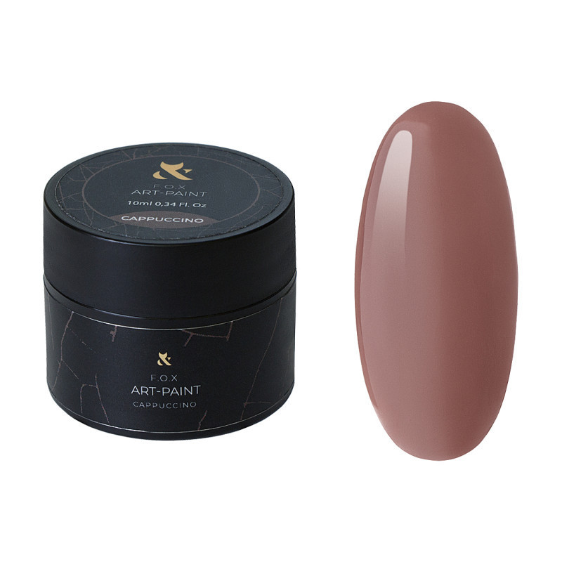 Gel colorato per nail art - Art-Paint F.O.X, Cappuccino - 10 ml