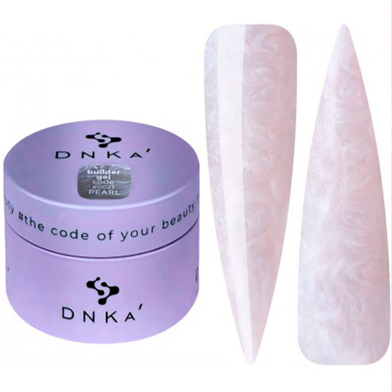 Гель для наращивания ногтей - Builder Gel DNKa No.0021 Pearl - 30 мл