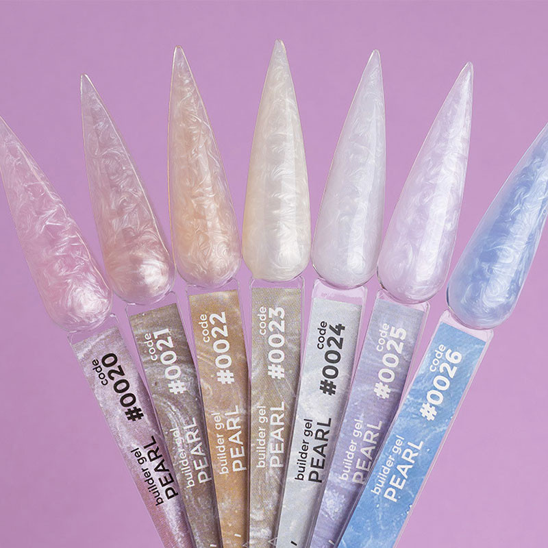 Гель для наращивания ногтей - Builder Gel DNKa No. 0022 Pearl - 30 мл