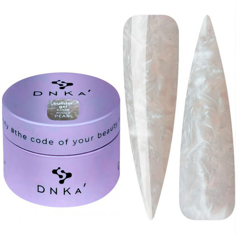 Гель для наращивания ногтей - Builder Gel DNKa No. 0022 Pearl - 30 мл