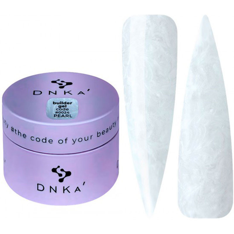Гель для наращивания ногтей - Builder Gel DNKa No. 0024 Pearl - 30 мл
