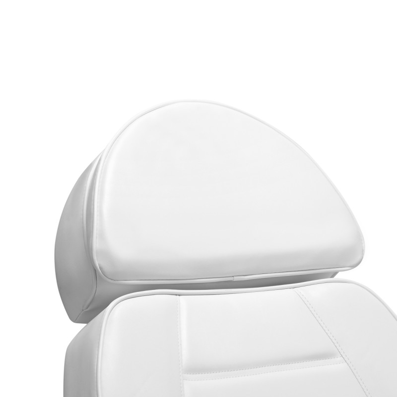 Electric cosmetic chair lux 4m white with a cradle