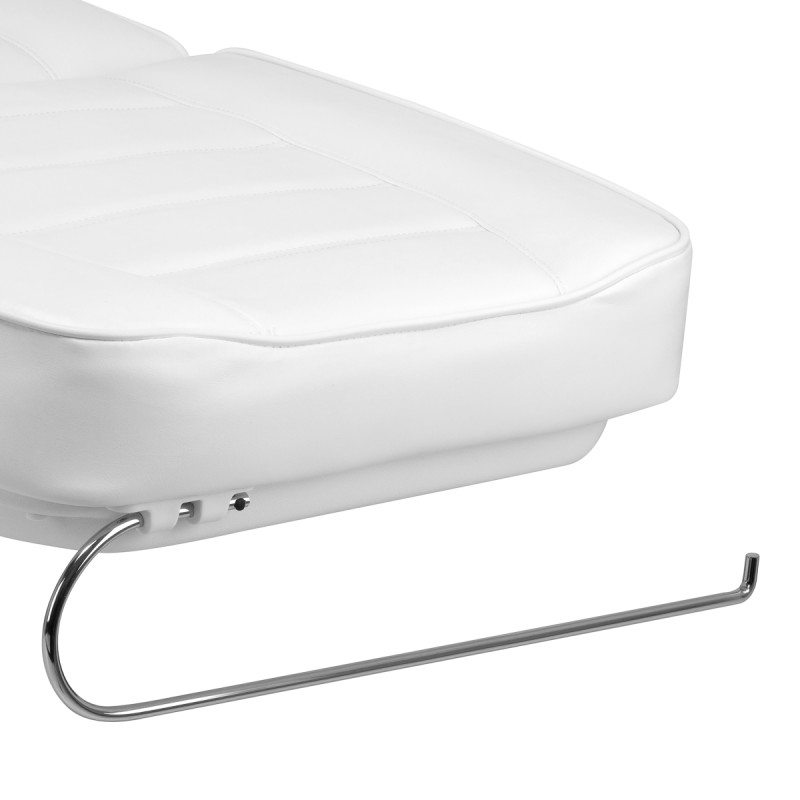 Electric cosmetic chair lux 4m white with a cradle