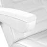 Electric cosmetic chair lux 4m white with a cradle