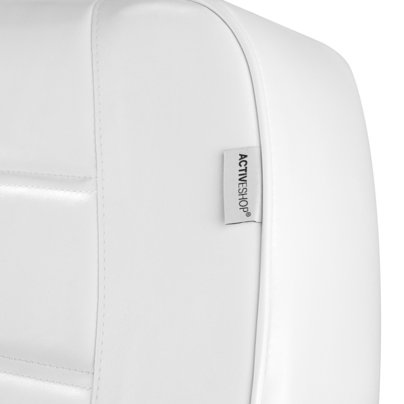 Electric cosmetic chair lux 4m white with a cradle