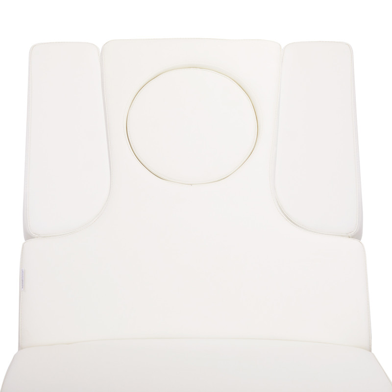 Spa cosmetic couch azzurro 815b in shiny white