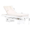 Spa cosmetic couch azzurro 815b in shiny white