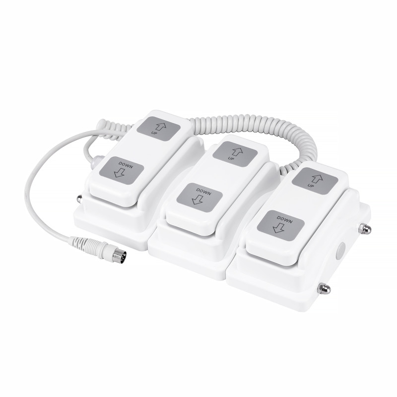 Foot drive for basic 3 motors